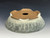 Bonsai Pot, textured, handmade by Iker Bonsai Pots, 8 5/8" dia 26253