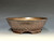 Bonsai Pot, textured, handmade by Iker Bonsai Pots, 9" dia 26254