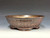 Bonsai Pot, textured, handmade by Iker Bonsai Pots, 9" dia 26254