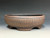 Bonsai Pot,  Cracked Finish, Unglazed,  9 1/4" 26321