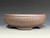 Bonsai Pot,  Cracked Finish, Unglazed,  9 1/4" 26321