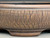 Bonsai Pot,  Cracked Finish, Unglazed,  9 1/4" 26321