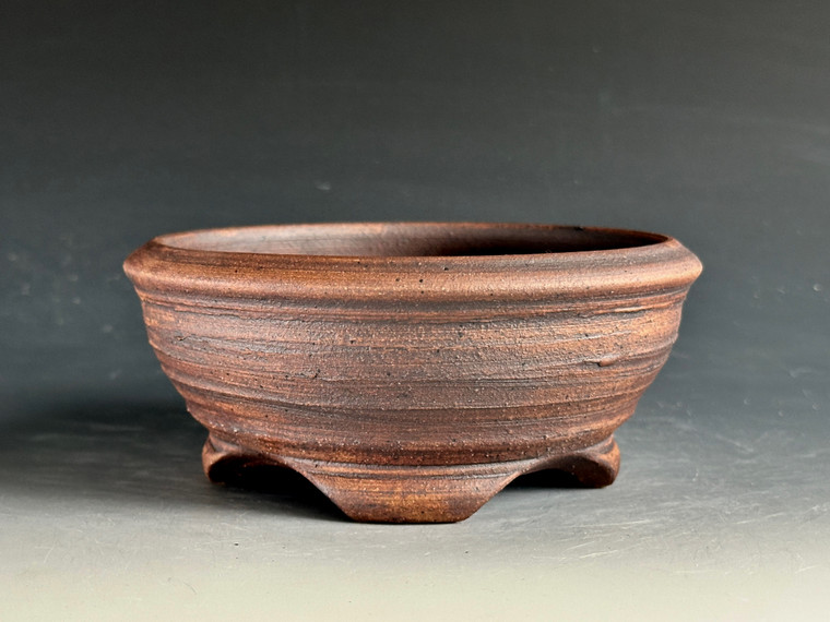 Bonsai Pot, Unglazed,  5 1/2" dia 25312