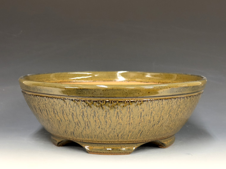Bonsai Pot, Textured, 10" dia 25460