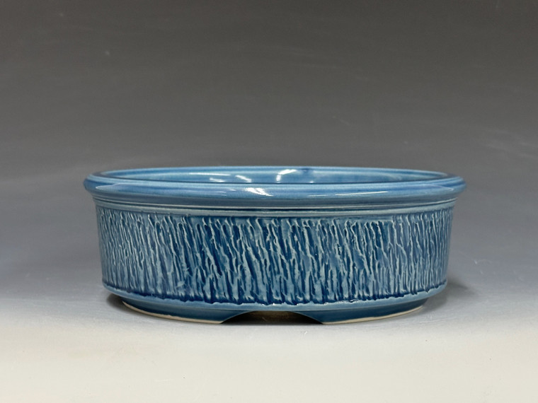 Bonsai Pot, handmade by Iker Bonsai Pots, 7 1/2" dia 26212