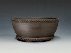 Bonsai Pot, Unglazed, 4 3/4 " dia 24216