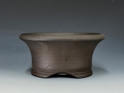 Bonsai Pot, Unglazed,  5 1/8" 24219