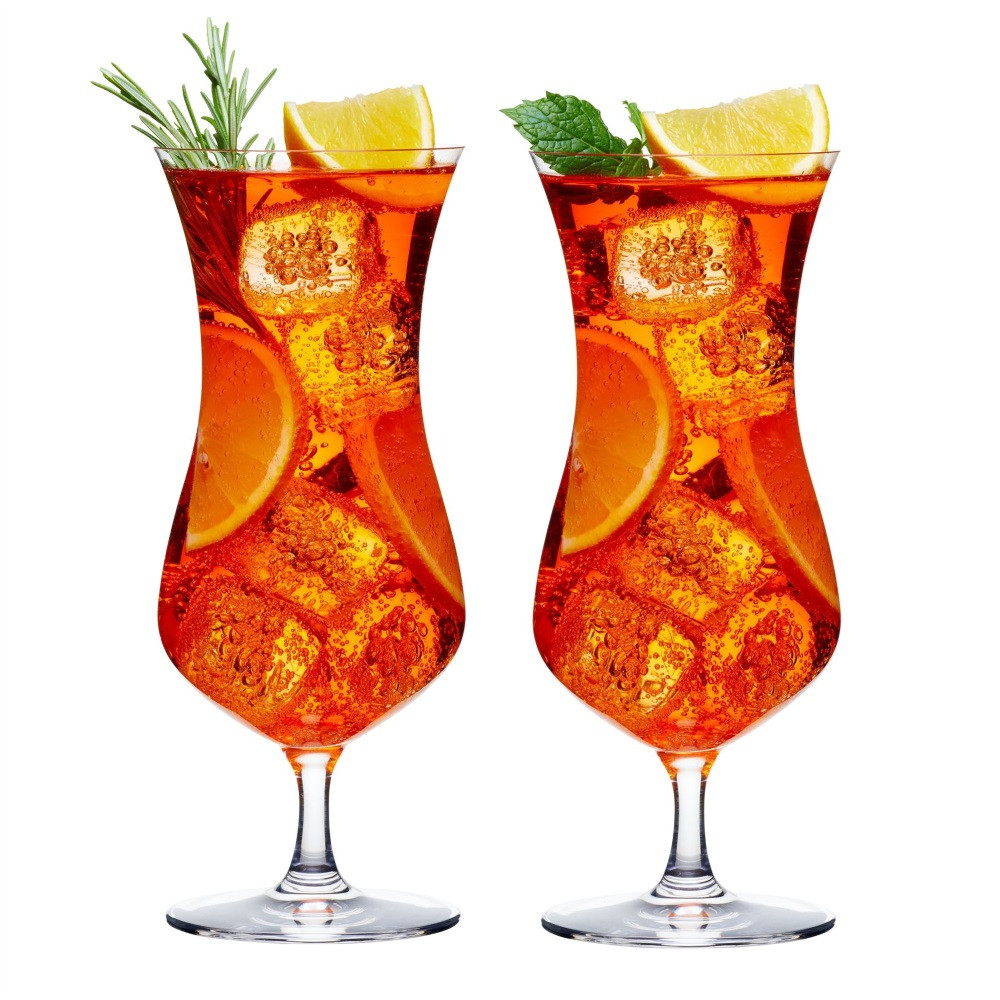 Set of 2 Norden Hurricane Cocktail Glasses by Muldale High Quality