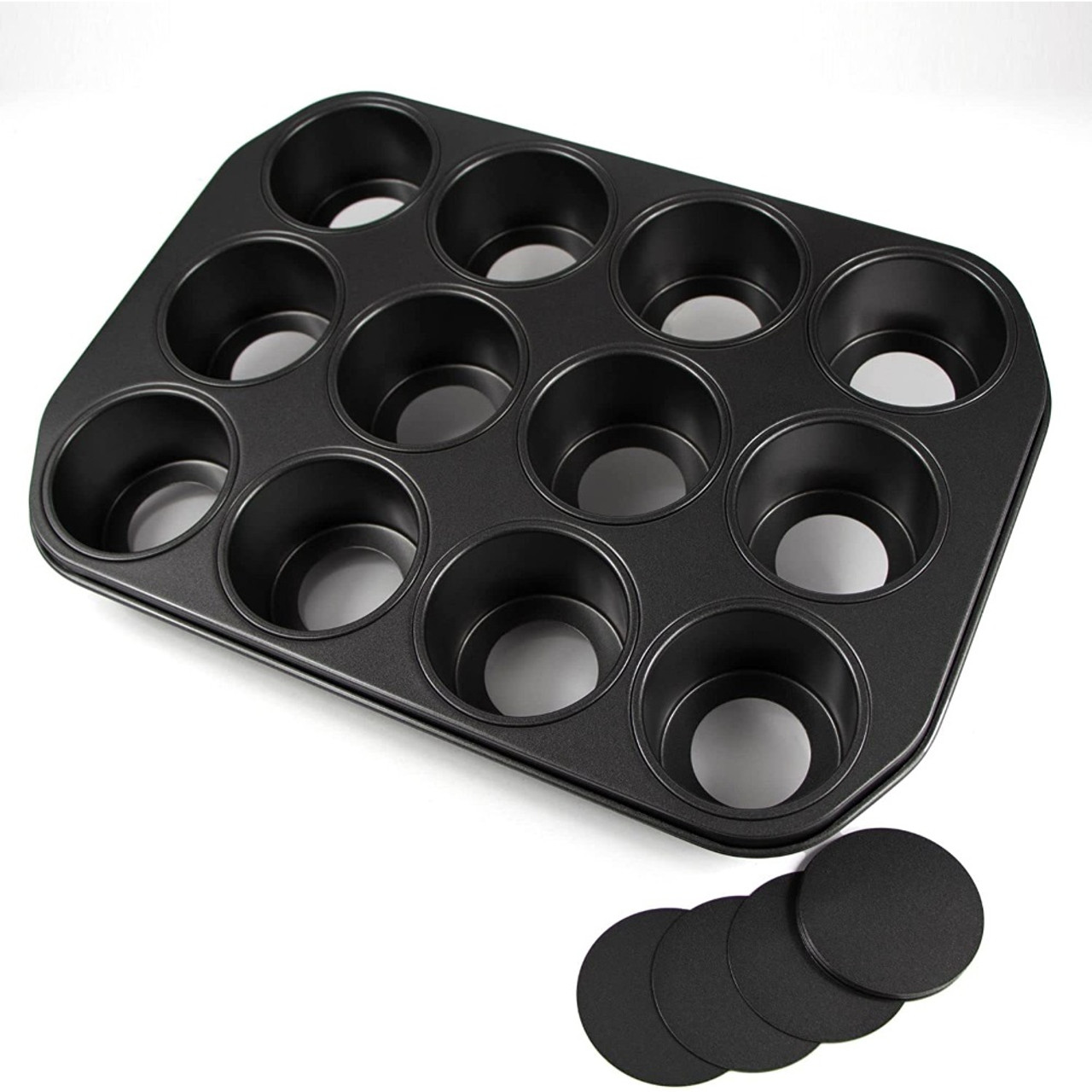 ALKO 12-cup non-stick Loose Bottom Mini Cheesecake pan