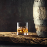 Cut Glass Single Glenrigg Whiskey Glass with Presentation Box