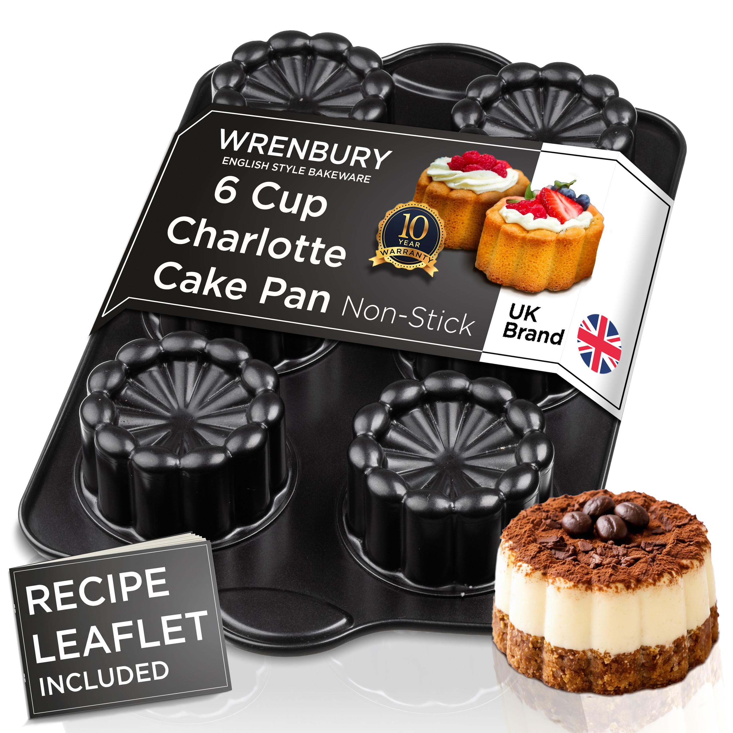 Wrenbury Mini Dessers Pan 6 Cup