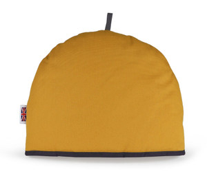 mustard yellow tea cosy by Muldale mustard yellow tea cosy by Muldale