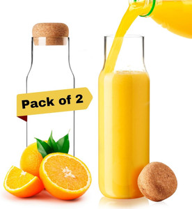 Set of 2 Fridge Glass Carafe with Lid 1 Litre Set of 2 Fridge Glass Carafe with Lid 1 Litre