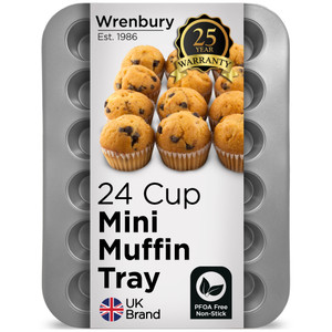 Non-Stick 24 Cup Mini Muffin Tray Non-Stick 24 Cup Mini Muffin Tray