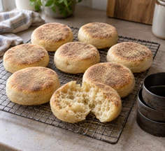 How to Make English Muffins at Home (With Crumpet Rings)