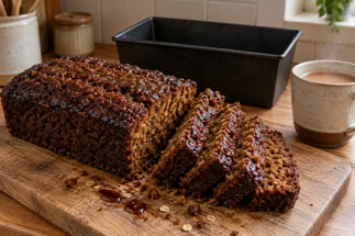 Bonfire Night Parkin in a 2lb Loaf Tin: Sticky, Dark and Ready a Week Early