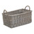 Antique Willow Storage Basket Rectangle 43 x 27cm