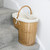 Steamed Willow Stair Basket with White Lining Steamed Willow Stair Basket with White Lining