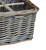 Wicker Cutlery Basket in Antique Wash Willow