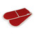 Jubilee red oven gloves by Muldale Jubilee red oven gloves by Muldale