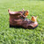 Boot Planter with Robin Detail