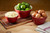 Traditional Red Ceramic Pudding Basin 20cm Traditional Red Ceramic Pudding Basin 20cm