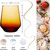 Set of 2 Amber Small Tumblers