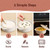 White Cheese Brie Baker with Wooden Spreader White Cheese Brie Baker with Wooden Spreader