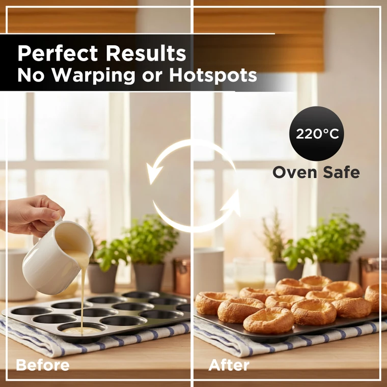 12 Cup Yorkshire Pudding Tin Tray