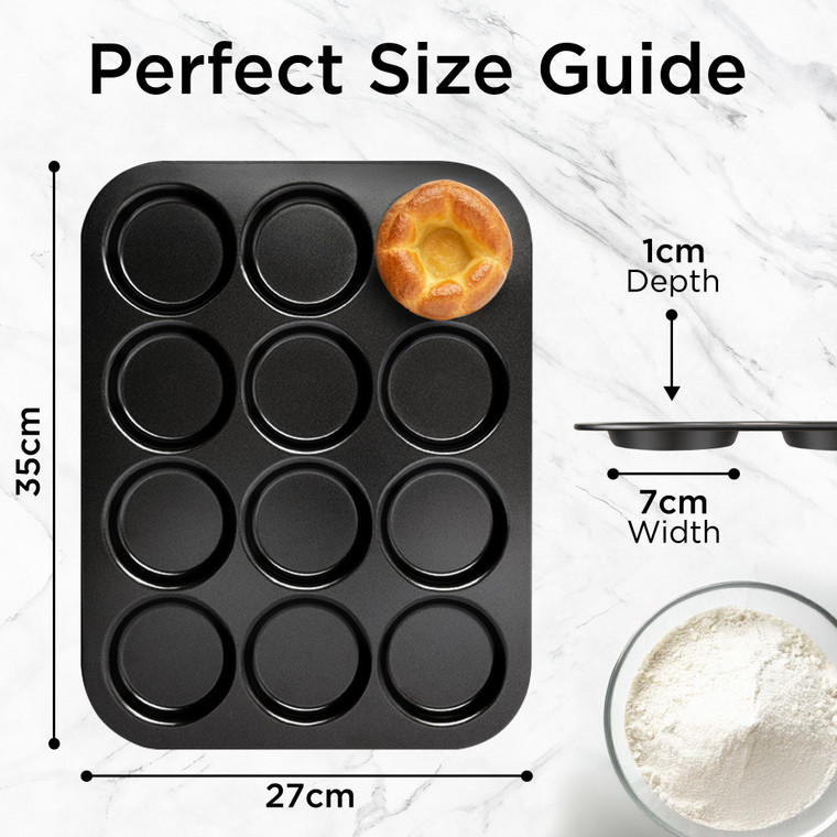 12 Cup Yorkshire Pudding Tin Tray