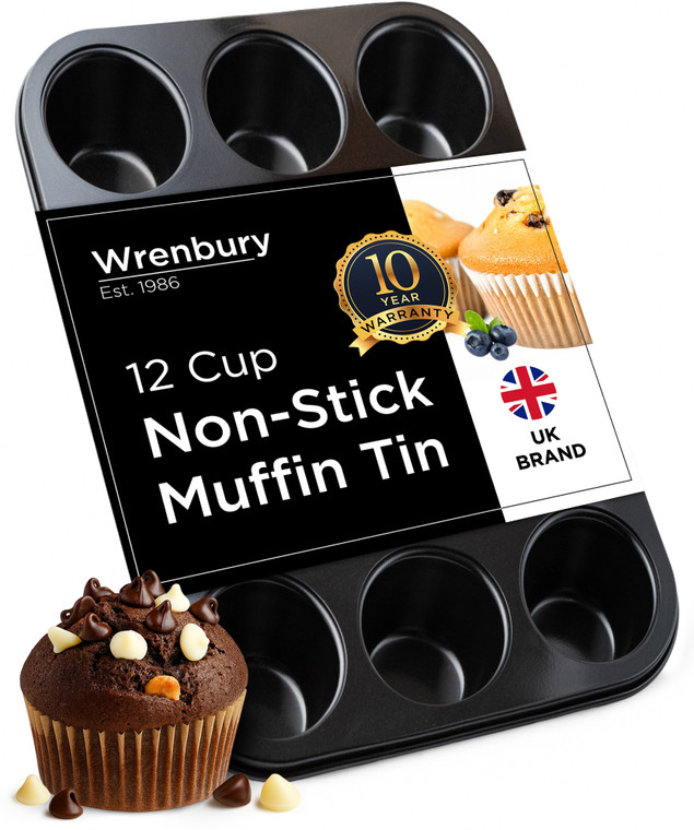 Non-Stick 12 Cup Muffin Tray Non-Stick 12 Cup Muffin Tray