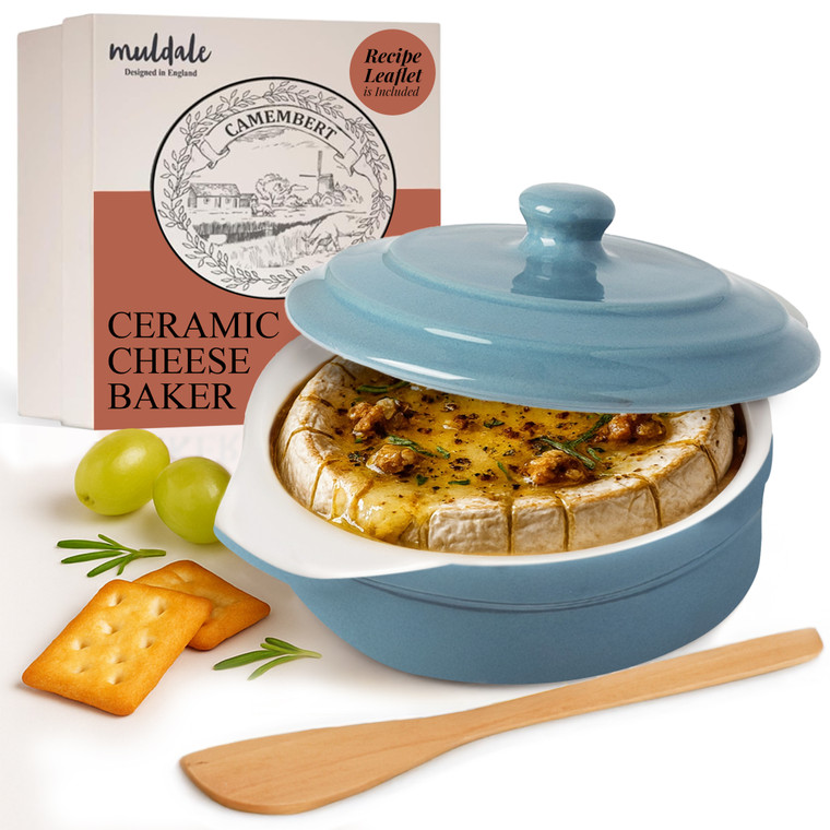 Blue Cheese Brie Baker with Wooden Spreader