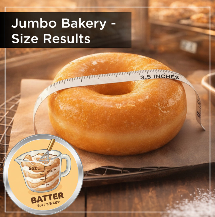 Set of 2 6 Cup Donut Pan Jumbo