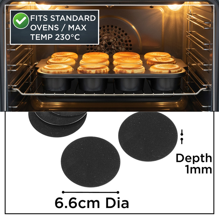 Mini Cheesecake Pan Removable Bases Set of 6