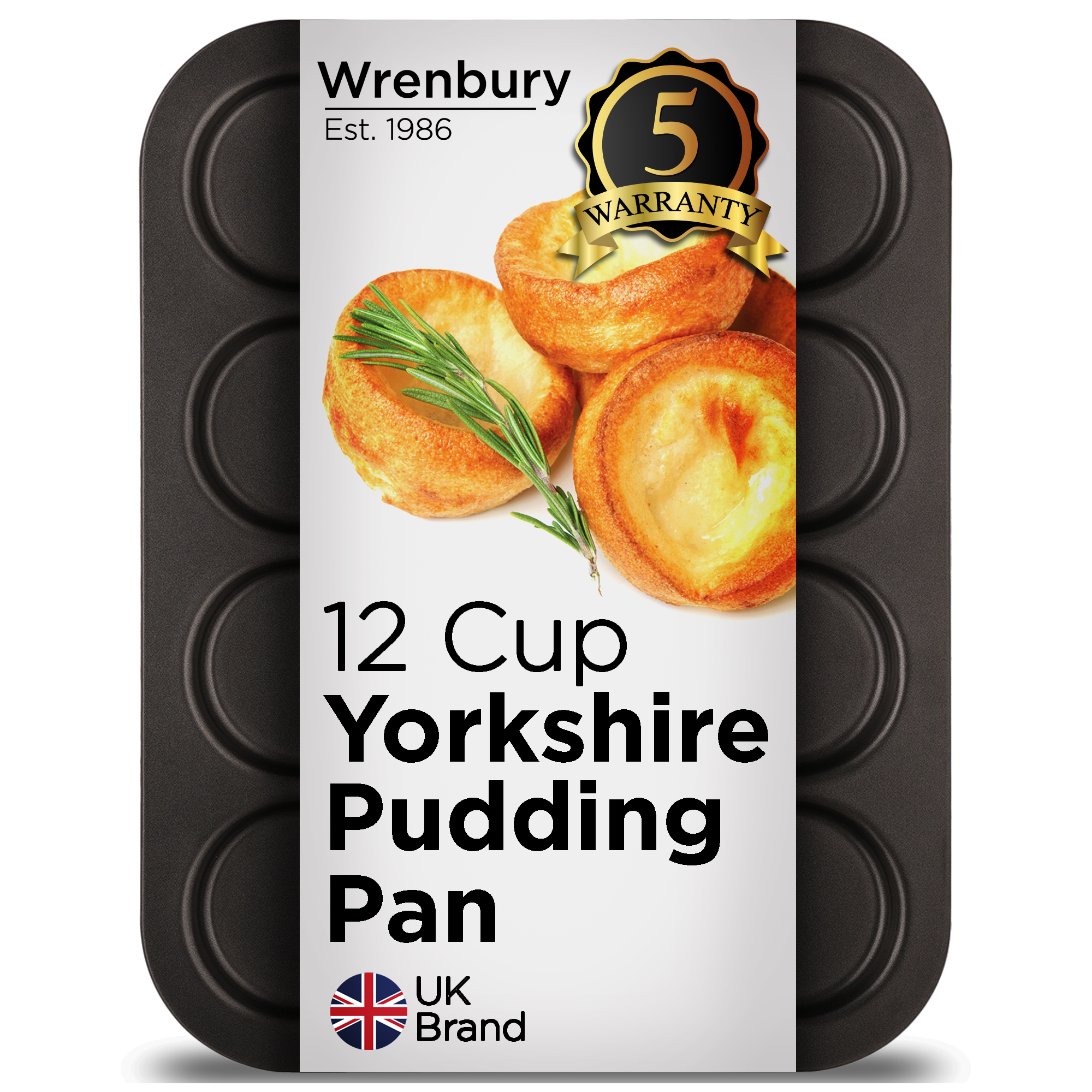 Wrenbury 12 Cup Yorkshire Pudding Tin Tray