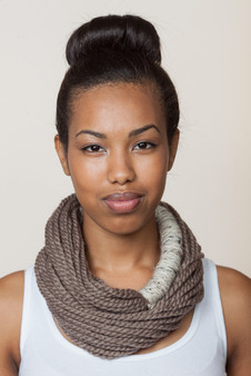 Bora Scarf  - Taupe