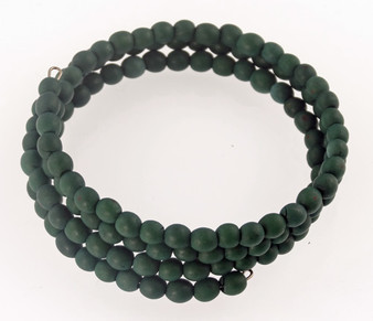 Chirilla Seed Bracelet on Memory Wire - Jade