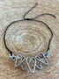 Waves Aluminum Necklace