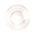 Clear Glass Votive Cups - Flower Pot Empty Top Down