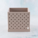 3.0" Snappy Pot - Frosted Almond