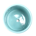 Bloo Pot 4.50" x 4.0" w/ Drainage Hole - Top Down Empty