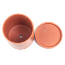 Romy Pot 5.0" x 5.0" w/ Drainage Hole (terracotta)