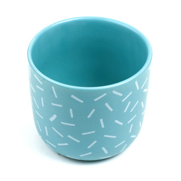 Sprinkle Pot 5.0" x 6.0" (blue)