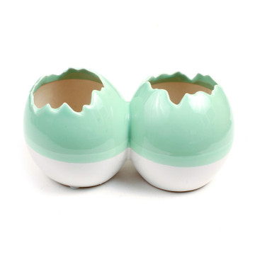 Duo Egg Pot 5.0" x 9.0"