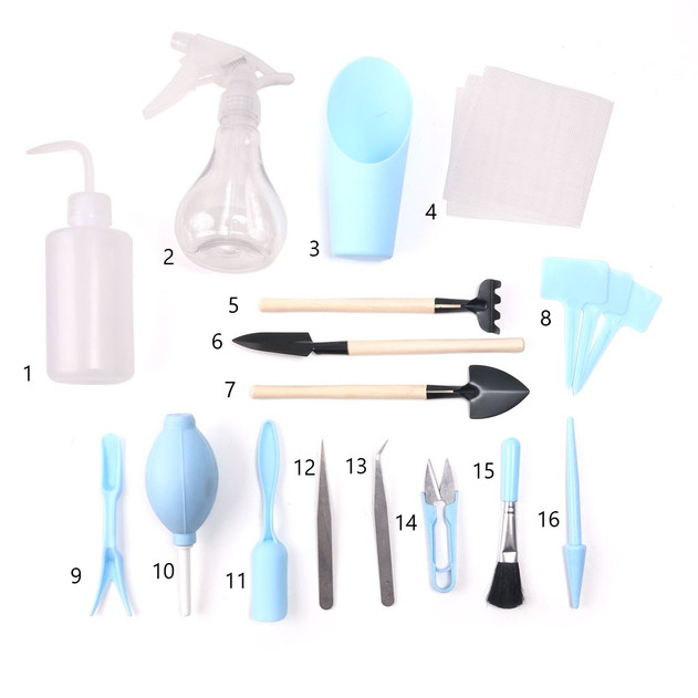 Succulent Tool Kit (20 pcs) - Fig. 1