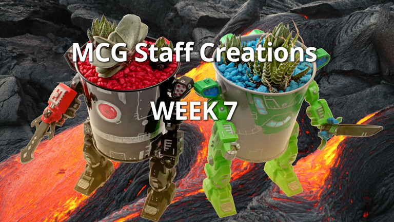 Robot Planters - Employee Creations Week 7