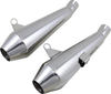 British Customs Predator Pro Slip-On Mufflers Bc902111V2P