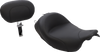 Mustang Wide Solo Seat With Removable Backrest 79600