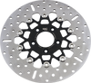 Ebc Fsd Series Stainless Steel Front Brake Rotor For Big Twins Fsd023Blk