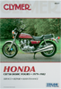 Clymer Motorcycle Repair Manual Honda Cm337